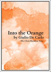 Into the Orange SATB choral sheet music cover